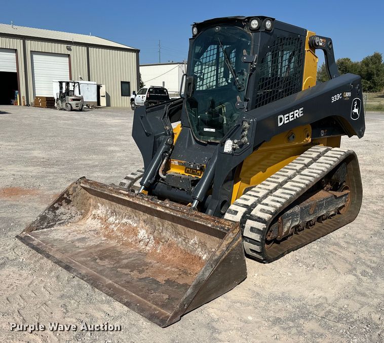 image for item EJ4900 2020 John Deere 333G tracked skid steer loader