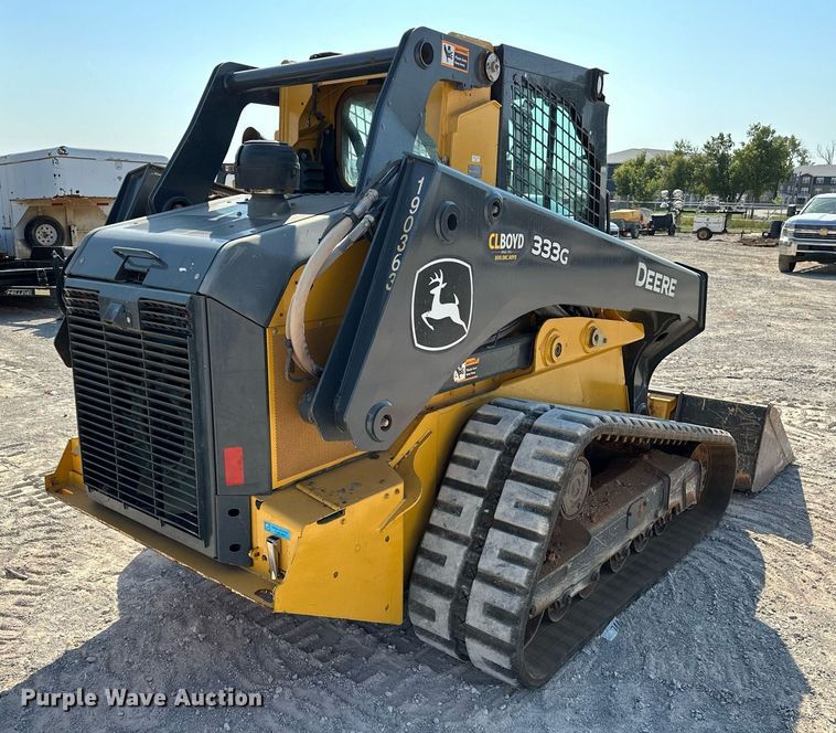 image for item EJ4900 2020 John Deere 333G tracked skid steer loader