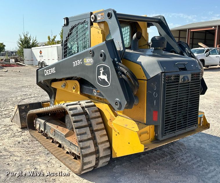image for item EJ4900 2020 John Deere 333G tracked skid steer loader