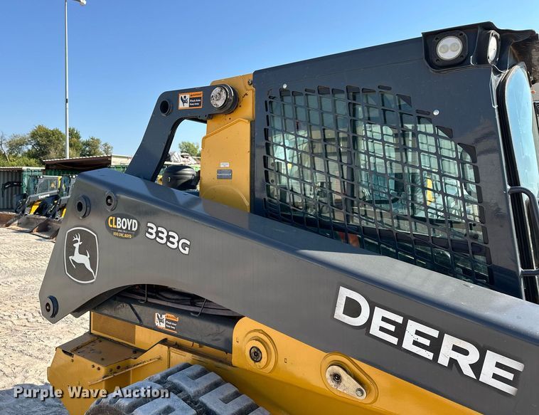 image for item EJ4900 2020 John Deere 333G tracked skid steer loader