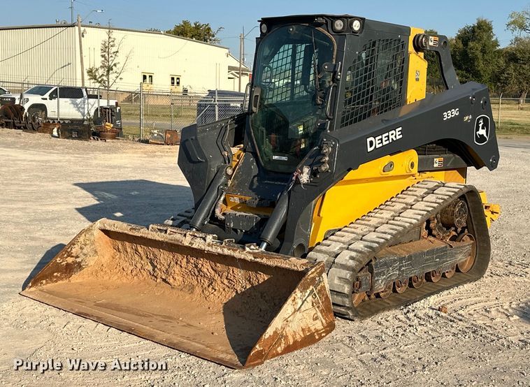 image for item EJ4901 2020 John Deere 333G tracked skid steer loader
