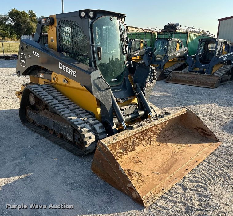 image for item EJ4901 2020 John Deere 333G tracked skid steer loader