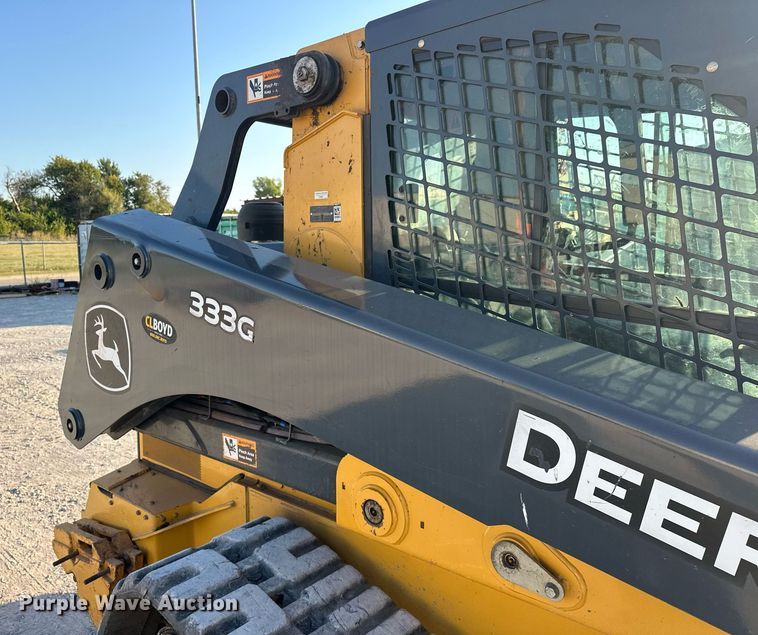 image for item EJ4901 2020 John Deere 333G tracked skid steer loader