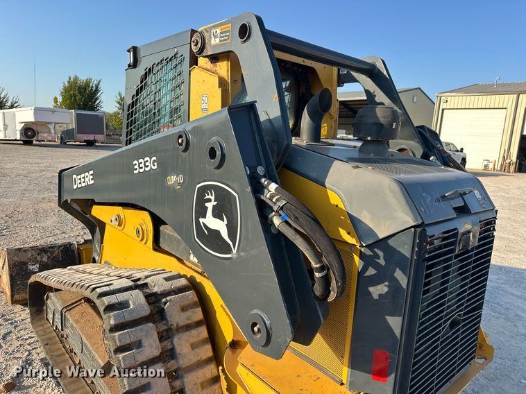 image for item EJ4901 2020 John Deere 333G tracked skid steer loader