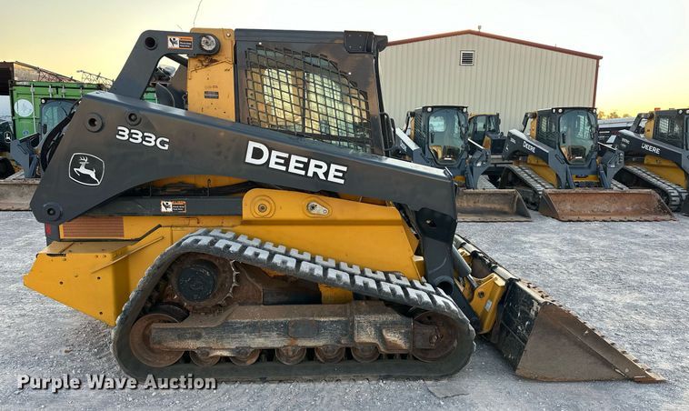 image for item EJ4902 2019 John Deere 333G  tracked skid steer loader
