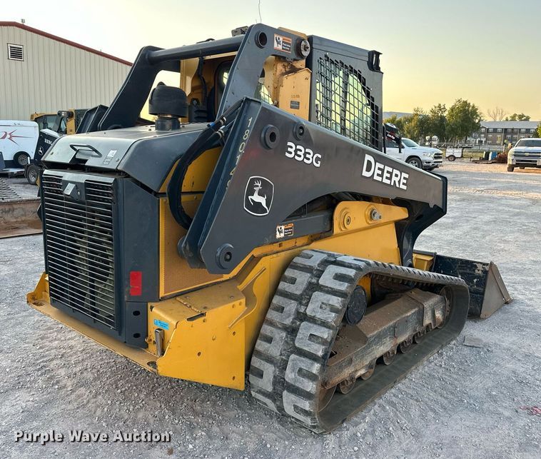 image for item EJ4902 2019 John Deere 333G  tracked skid steer loader