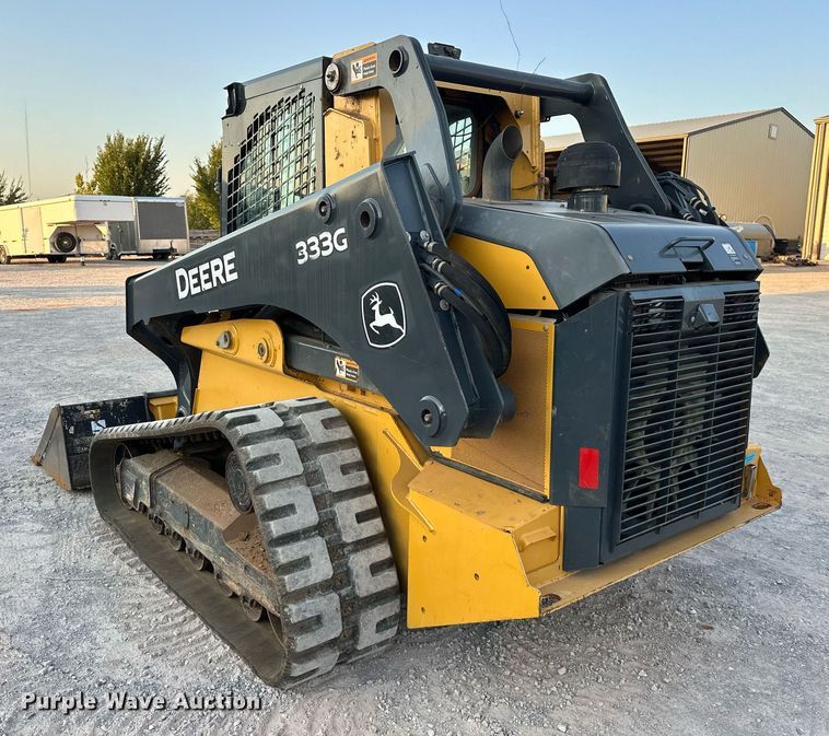 image for item EJ4902 2019 John Deere 333G  tracked skid steer loader