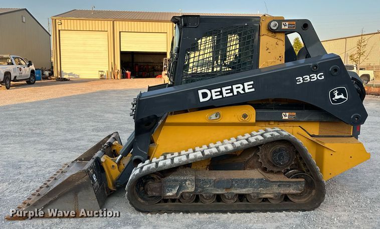 image for item EJ4902 2019 John Deere 333G  tracked skid steer loader