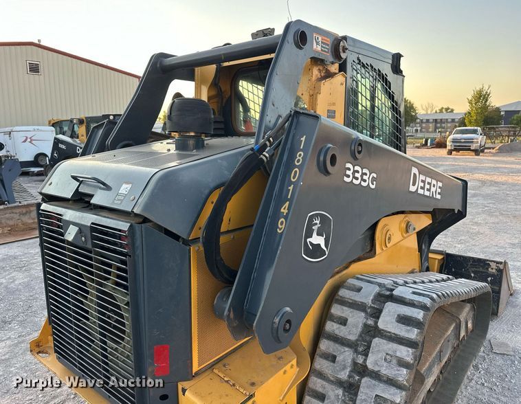 image for item EJ4902 2019 John Deere 333G  tracked skid steer loader