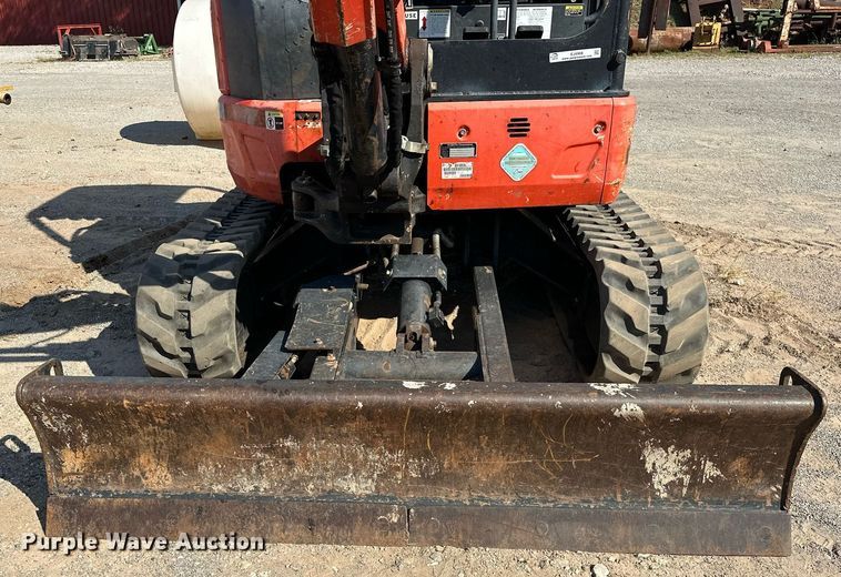 image for item EJ4908 2015 Kubota U35-4 mini excavator