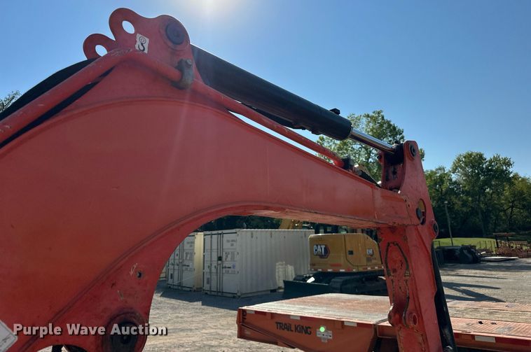 image for item EJ4908 2015 Kubota U35-4 mini excavator