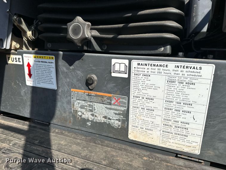 image for item EJ4908 2015 Kubota U35-4 mini excavator