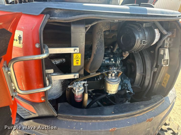 image for item EJ4908 2015 Kubota U35-4 mini excavator