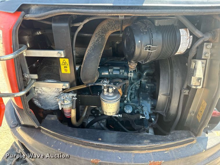 image for item EJ4908 2015 Kubota U35-4 mini excavator