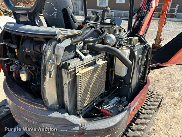 image for item EJ4908 2015 Kubota U35-4 mini excavator