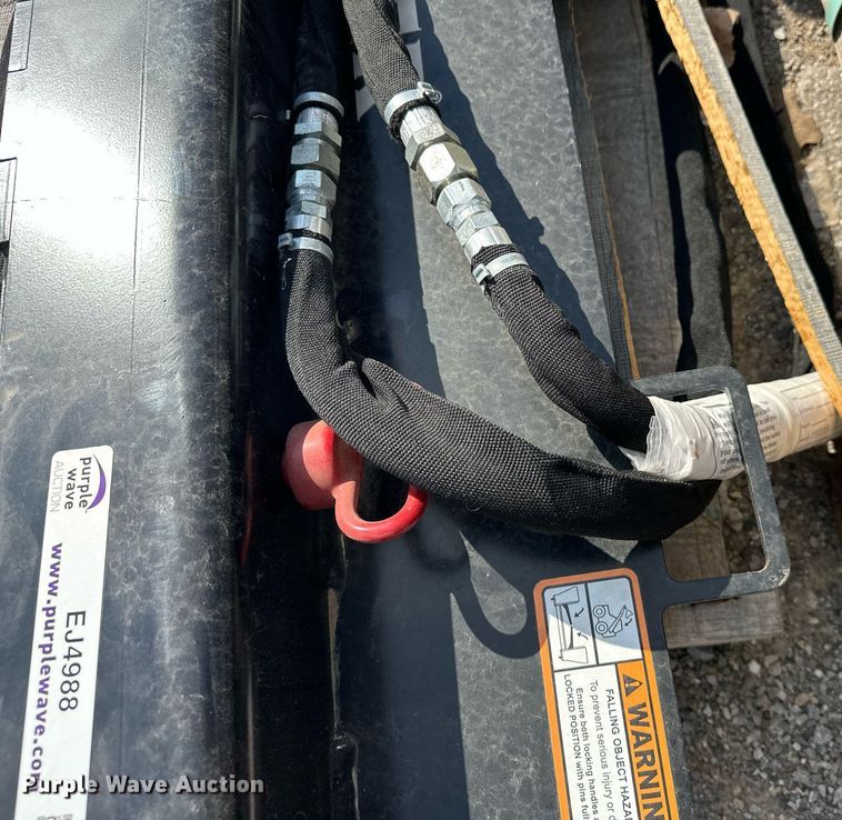 image for item EJ4988 Danuser  T3  skid steer post driver 