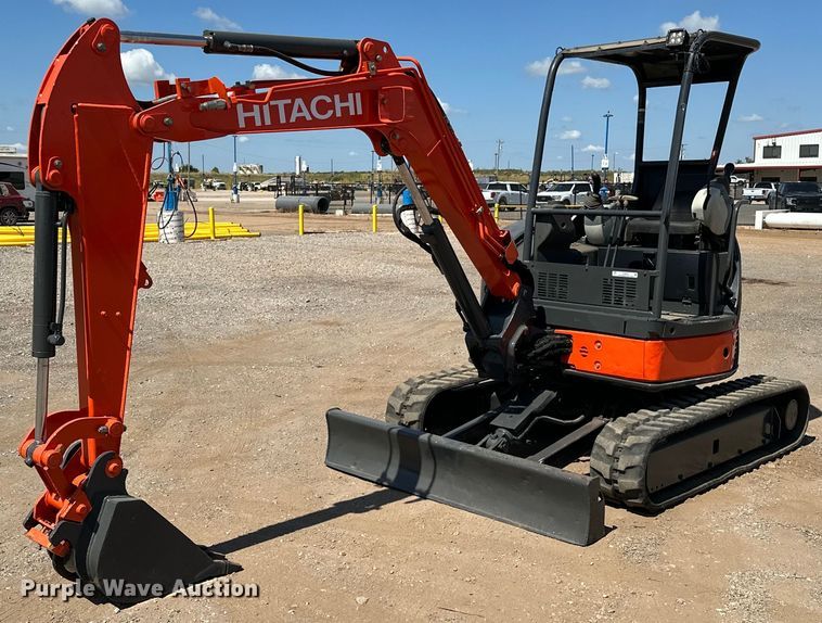 image for item EJ8992 2011 Hitachi ZX35U-3 mini excavator