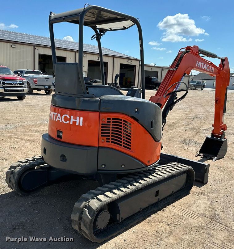 image for item EJ8992 2011 Hitachi ZX35U-3 mini excavator