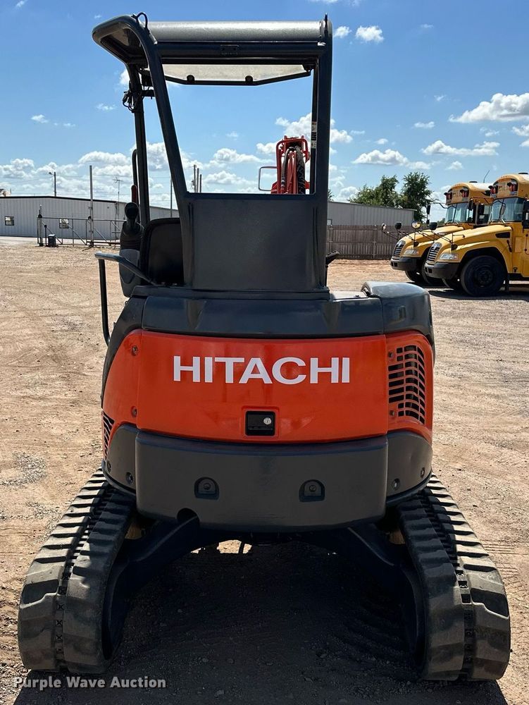 image for item EJ8992 2011 Hitachi ZX35U-3 mini excavator