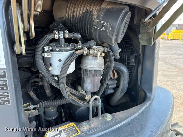 image for item EJ8992 2011 Hitachi ZX35U-3 mini excavator