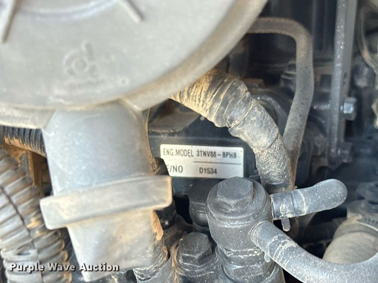 image for item EJ8992 2011 Hitachi ZX35U-3 mini excavator