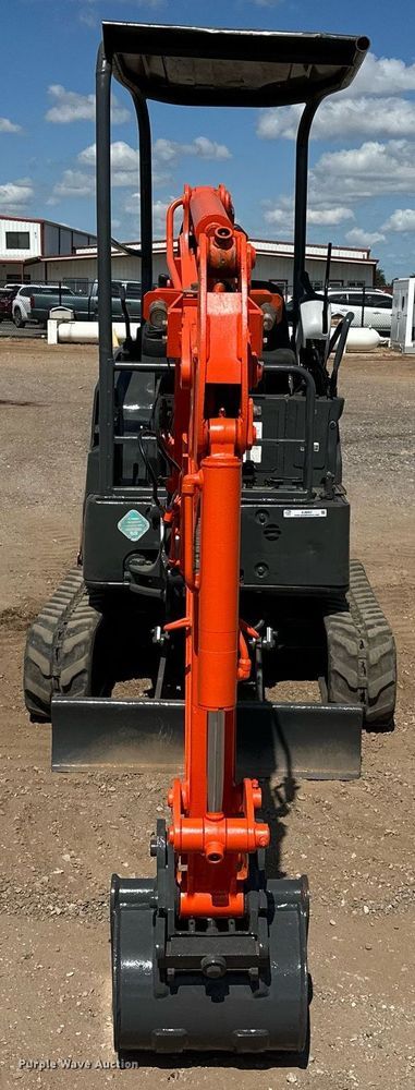 image for item EJ8993 2010 Hitachi  ZX17UNA-2 mini excavator