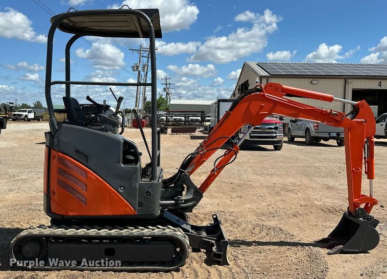 image for item EJ8993 2010 Hitachi  ZX17UNA-2 mini excavator