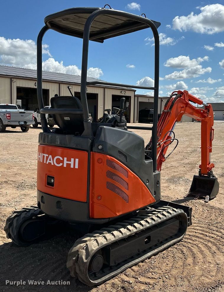 image for item EJ8993 2010 Hitachi  ZX17UNA-2 mini excavator