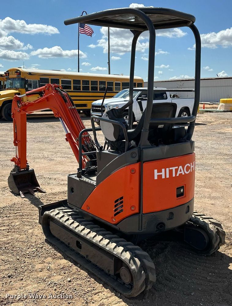 image for item EJ8993 2010 Hitachi  ZX17UNA-2 mini excavator