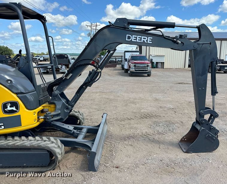 image for item EJ8994 2014 John Deere 35G mini excavator