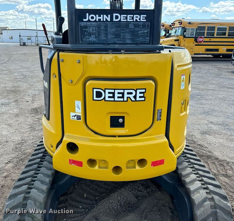 image for item EJ8994 2014 John Deere 35G mini excavator