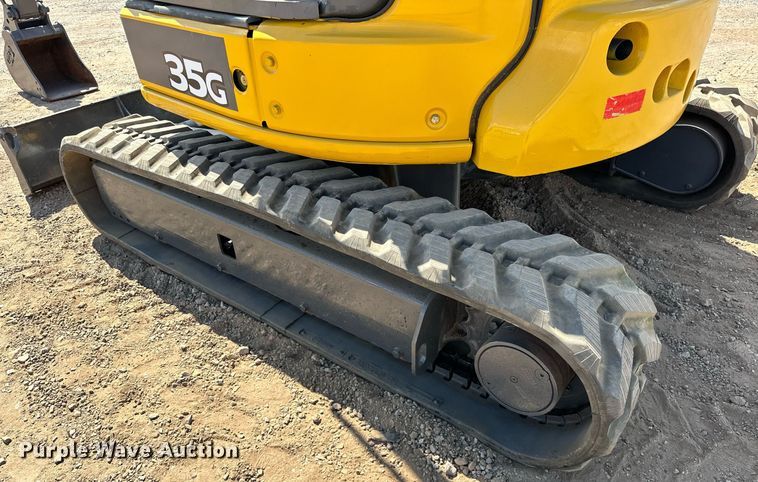 image for item EJ8994 2014 John Deere 35G mini excavator