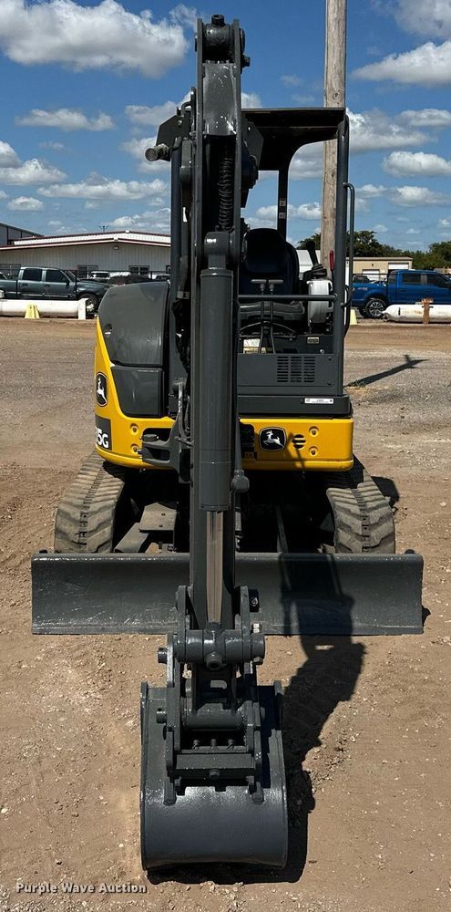 image for item EJ8995 2016 John Deere 35G mini excavator