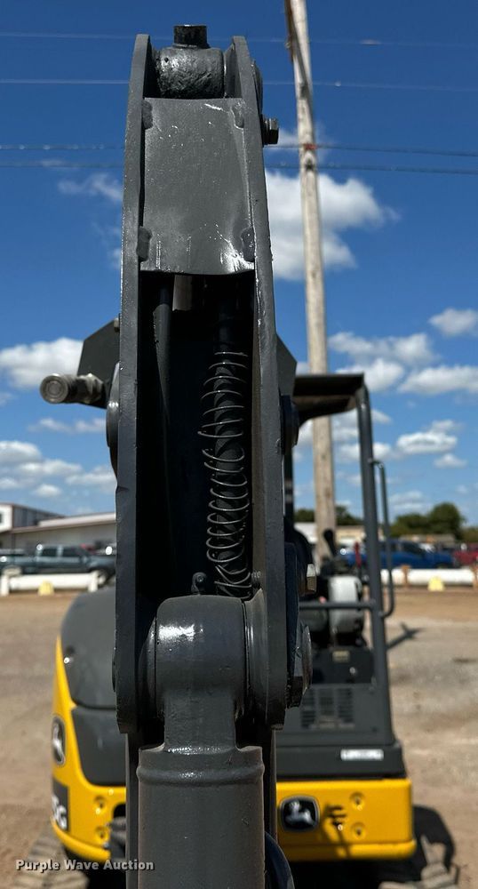 image for item EJ8995 2016 John Deere 35G mini excavator