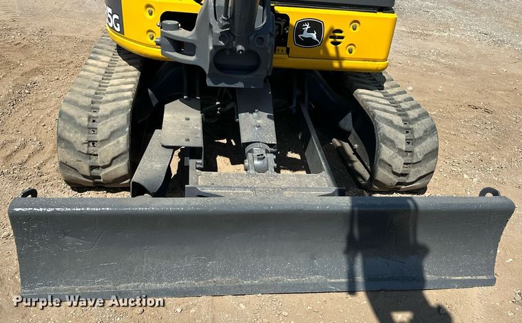 image for item EJ8995 2016 John Deere 35G mini excavator
