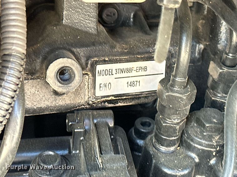 image for item EJ8995 2016 John Deere 35G mini excavator