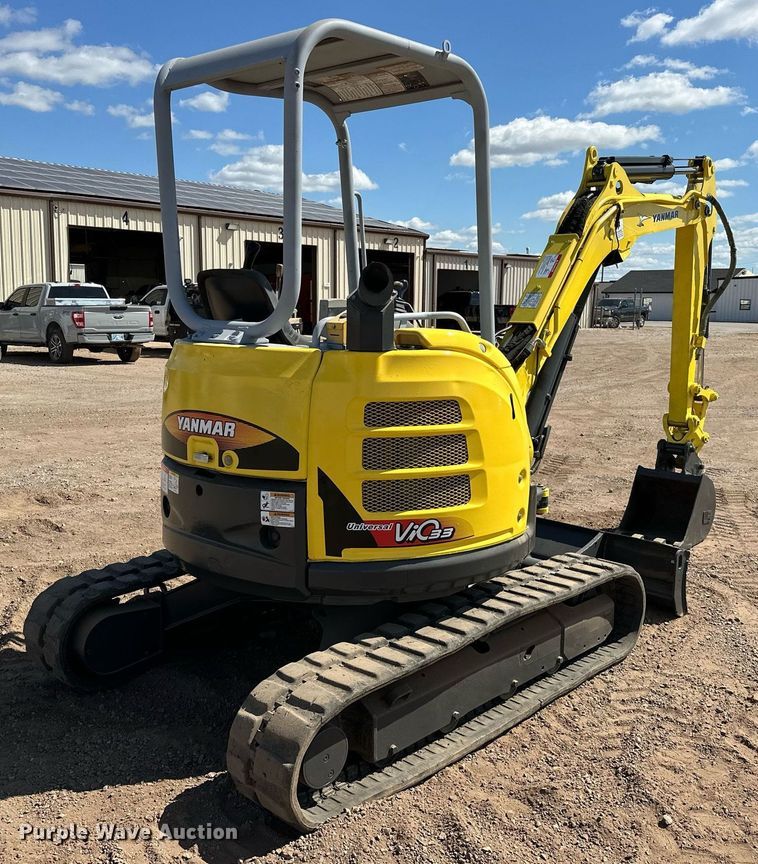 image for item EJ8996 2012 Yanmar ViO35 mini excavator
