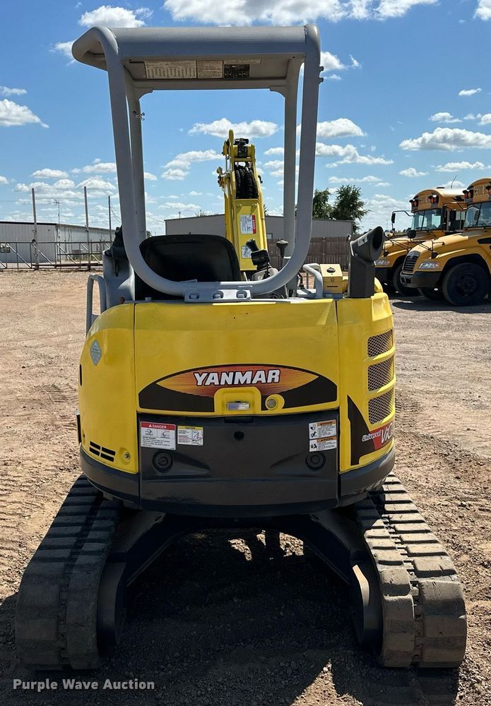 image for item EJ8996 2012 Yanmar ViO35 mini excavator