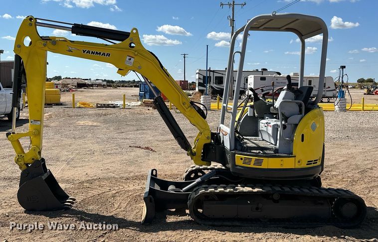 image for item EJ8996 2012 Yanmar ViO35 mini excavator