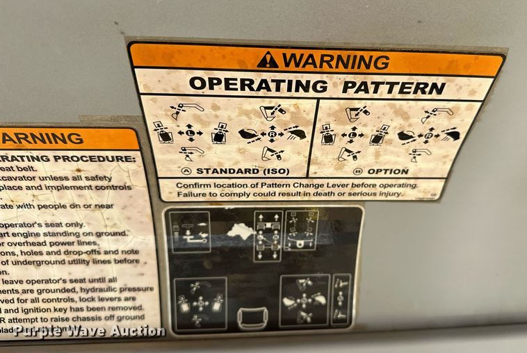 image for item EJ8996 2012 Yanmar ViO35 mini excavator