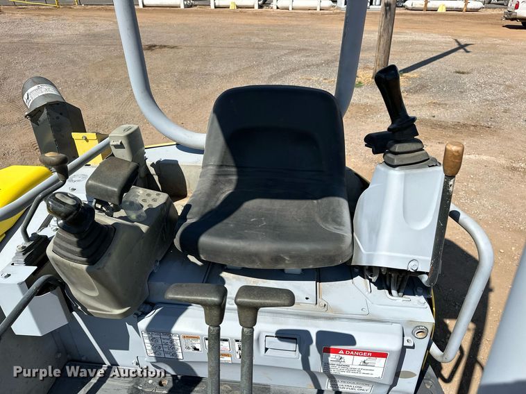 image for item EJ8996 2012 Yanmar ViO35 mini excavator