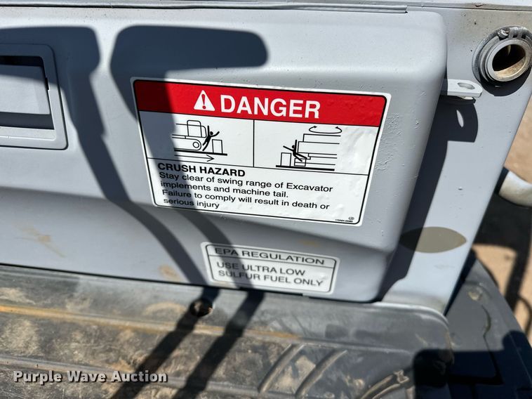 image for item EJ8996 2012 Yanmar ViO35 mini excavator