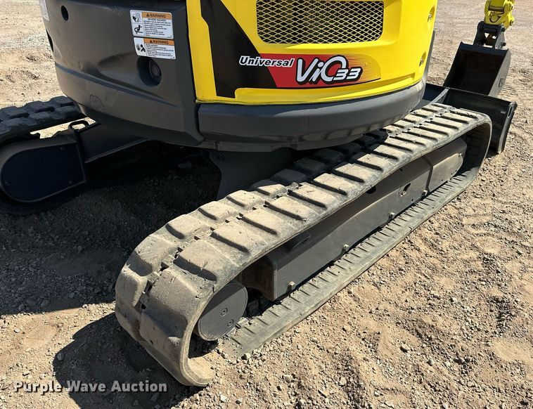 image for item EJ8996 2012 Yanmar ViO35 mini excavator