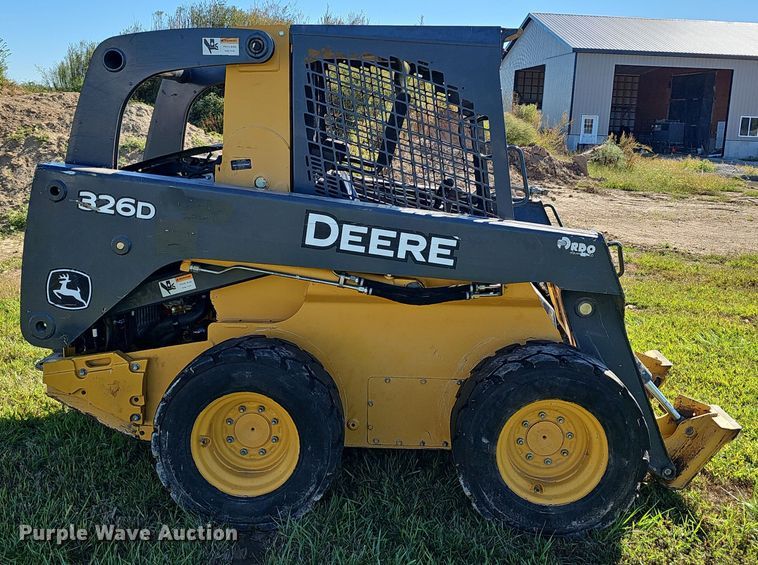 image for item EK0842 2012 John Deere  326D skid steer loader
