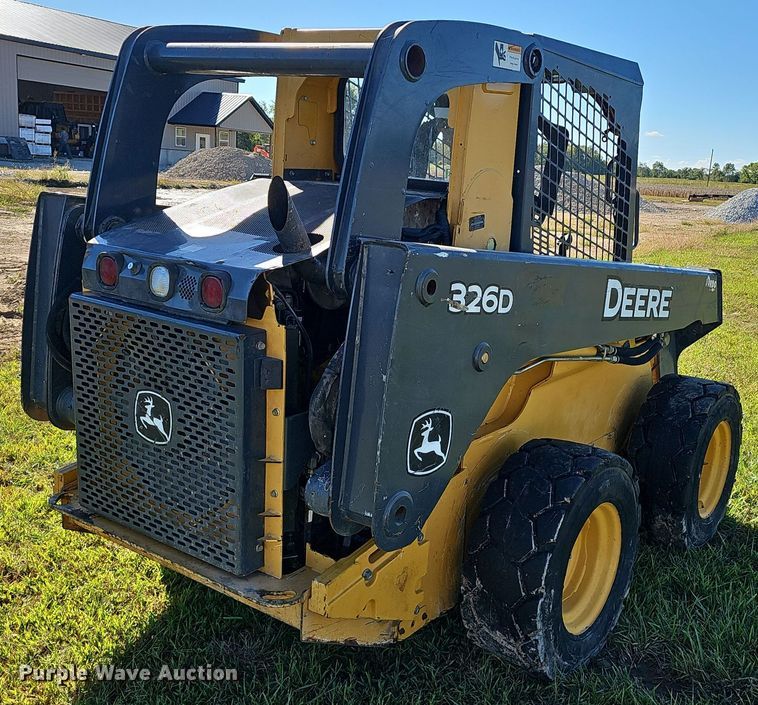 image for item EK0842 2012 John Deere  326D skid steer loader