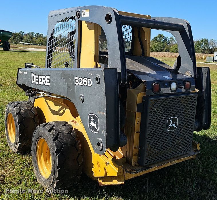 image for item EK0842 2012 John Deere  326D skid steer loader