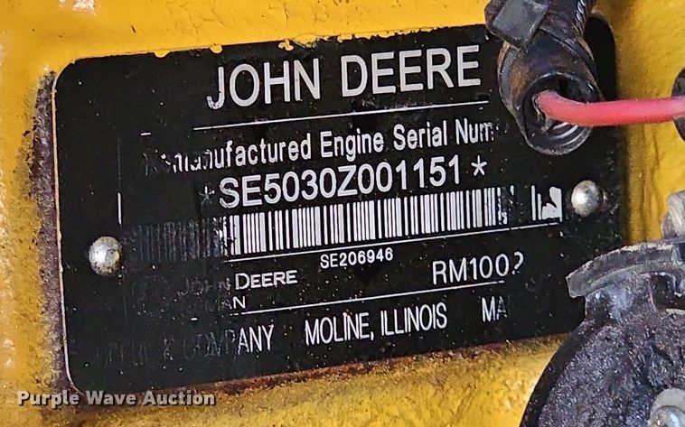 image for item EK0842 2012 John Deere  326D skid steer loader