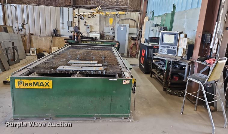 image for item EK0843 2012 PlasMax CNC plasma cutting table