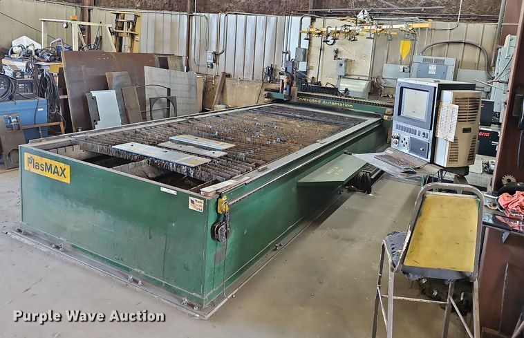 image for item EK0843 2012 PlasMax CNC plasma cutting table