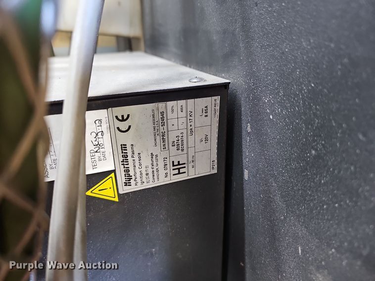 image for item EK0843 2012 PlasMax CNC plasma cutting table